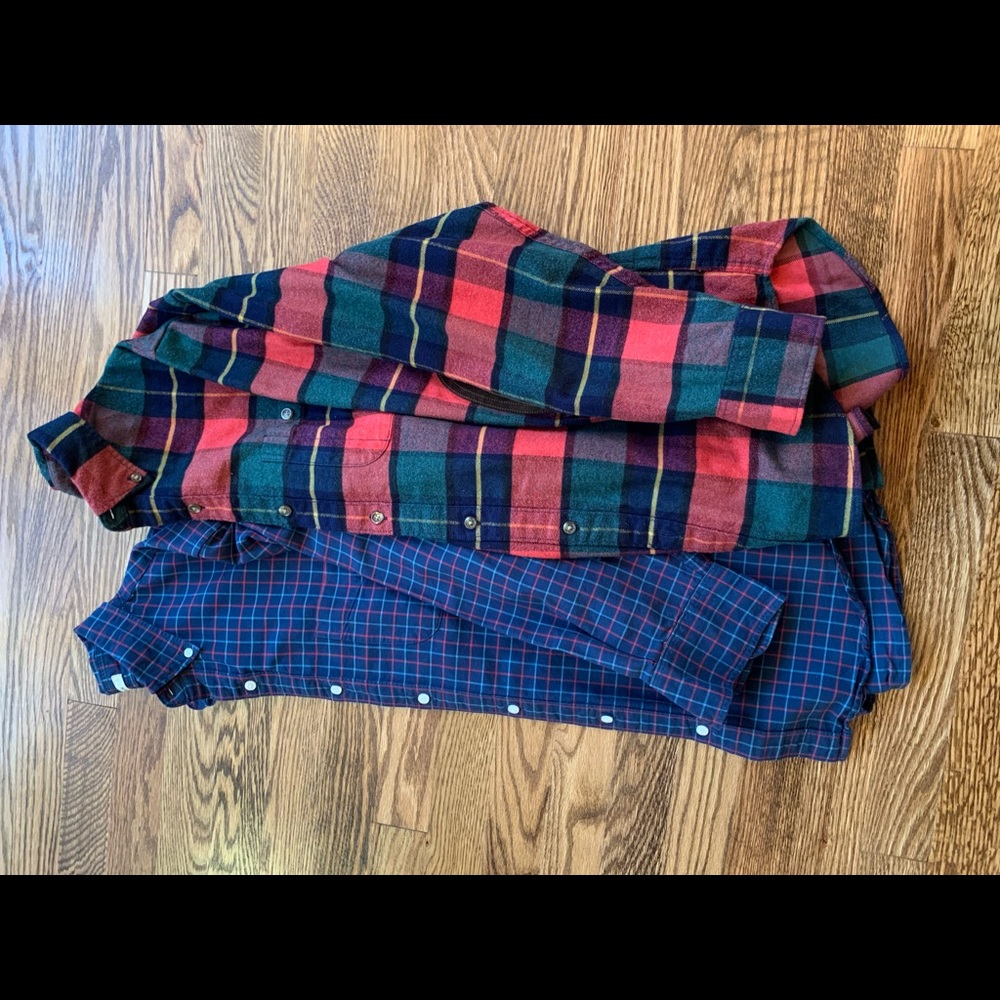 2 JCrew Button Downs, size M